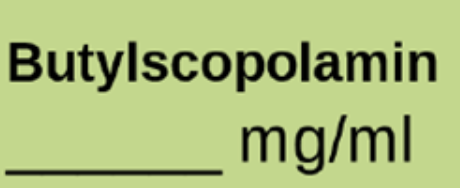 Butylscopolamin